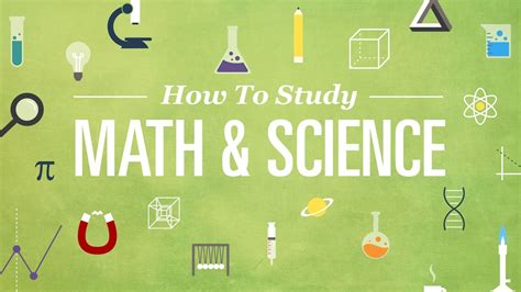 How To Study Math And Science Effectively Youtube