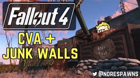Fallout 4 Mod Review Custom Vanilla Assets And Junk Walls Youtube