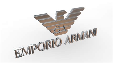 Download 3ds File Emporio Armani Logo 3d Printing Template ・ Cults