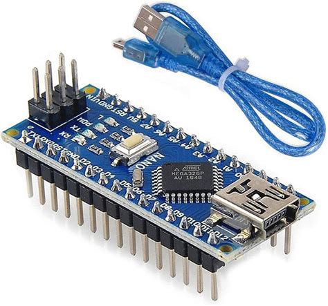 Mini Nano V3 0 ATmega328P Microcontroller Board USB Cable For Arduino