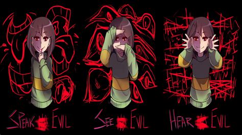 800x600 Resolution Undertale Chara Cartoon Evil Hd Wallpaper