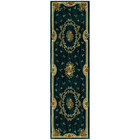 Most kitchen rugs are washable for easy care and cleaning. Mohawk Home Kallista Blue 2 ft. x 8 ft. Indoor Runner Rug ...