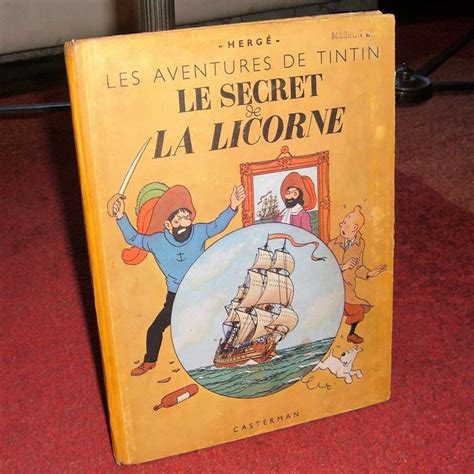 Tintin T11 Le Secret De La Licorne C Ré 1946 Catawiki