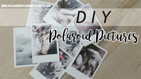 Here's an easy and quick tutorial to make diy polaroid pictures that don't require great art skills and looks exactly the same as real ones for much cheaper. DIY Polaroids! Aesthetic, Looks like the real thing + Way ...