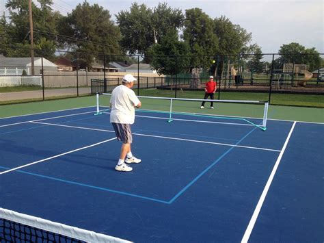 20 feet wide (6.1 m) and 44 feet long (13.4 m) for both singles pickleball and. Court Gallery - Pickleball | Nova Sports U.S.A.