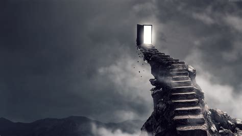 Surrealism Dark Hell Stairs 4k Hd Wallpapers Hd Wallpapers Id 30916