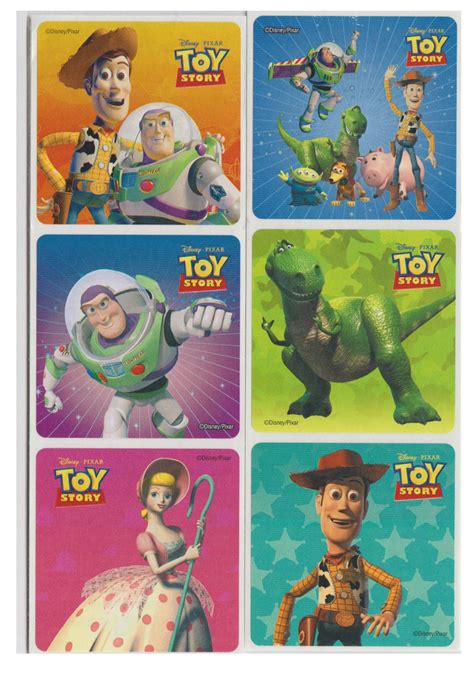 25 Toy Story Stickers 25 X 25 Etsy
