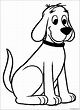 Clifford the Big Red Dog Coloring Page - Free Printable Coloring Pages