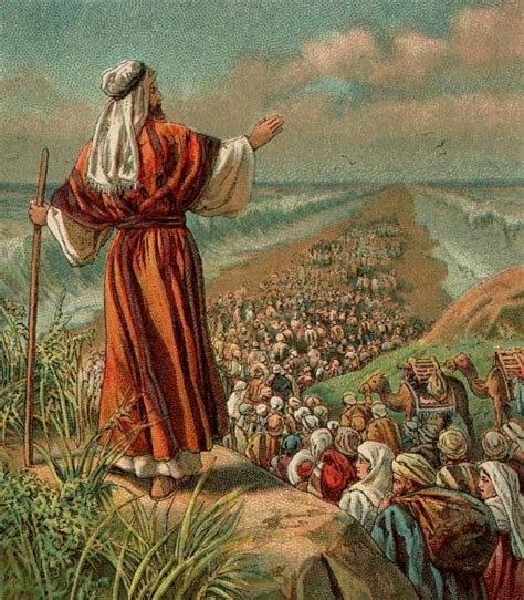 Moses Who Led The Israelites Out Of Egypt A True Warrior For Gods