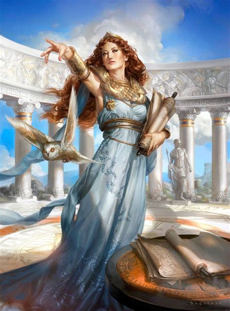 La Diosa Atenea Athena Goddess Goddess Art Greek And Roman Mythology