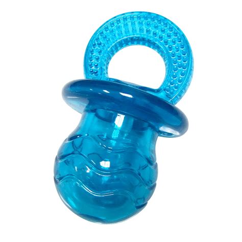Foufit Paci Chew 3 Pacifier Dog Chew Toy Blue