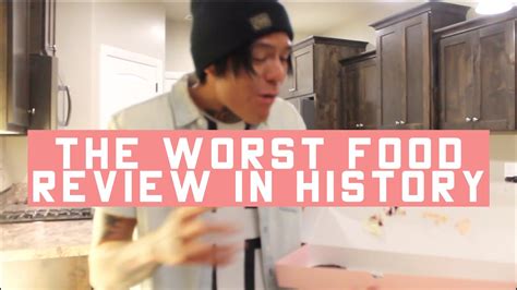 The Worst Food Review In History Random Funny Youtube