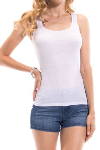 new sexy lace racerback ribbed solid tank top cami sleeveless shirts cotton poly ebay