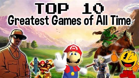 Historic significance doesn't mean diddly other games have certainly told their tales better, but heavy rain undoubtedly creates investment in the player. Top 10 Greatest Video Games of All Time - YouTube
