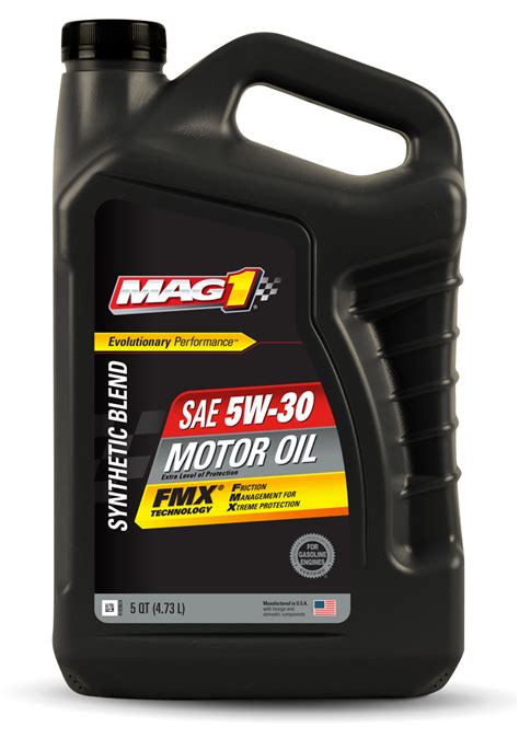 Mag 1 Synthetic Blend 5w 30 Motor Oil Mag 1