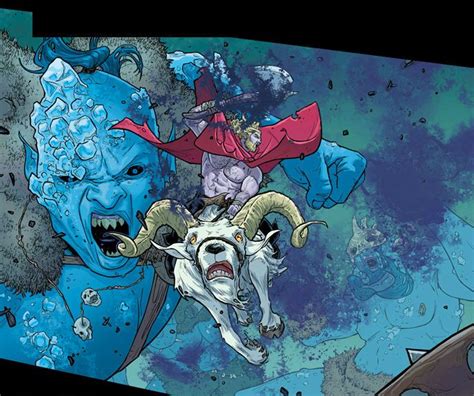 Thor Vs Frost Giants By Russel Dauterman Marvel Comics Marvel