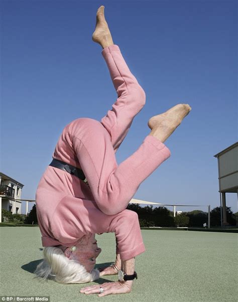 The Yoga Supergran Who Can Still Bend Over Backwards At The Age Of