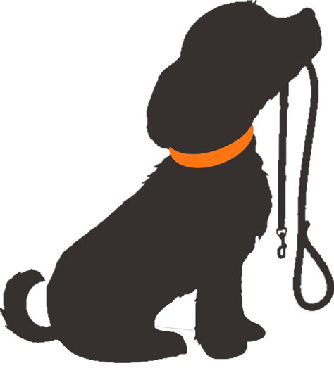 Download Hd Dog Training Clipart Dog Silhouette Transparent
