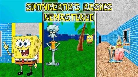 Spongebobs Basics Remastered Baldis Basics Youtube