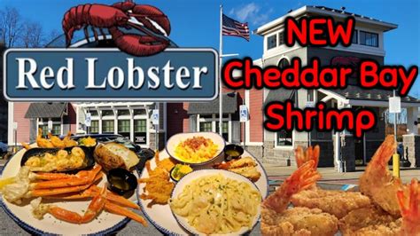 Red Lobster S New Holiday Trio With Cheddar Bay Shrimp Youtube