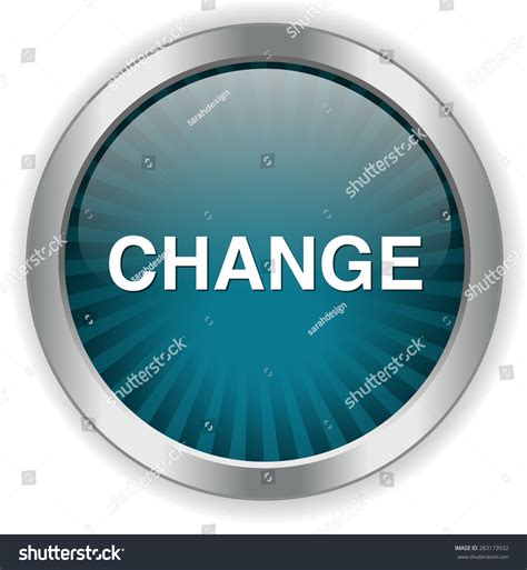 Change Button Stock Vector Royalty Free 283173932 Shutterstock