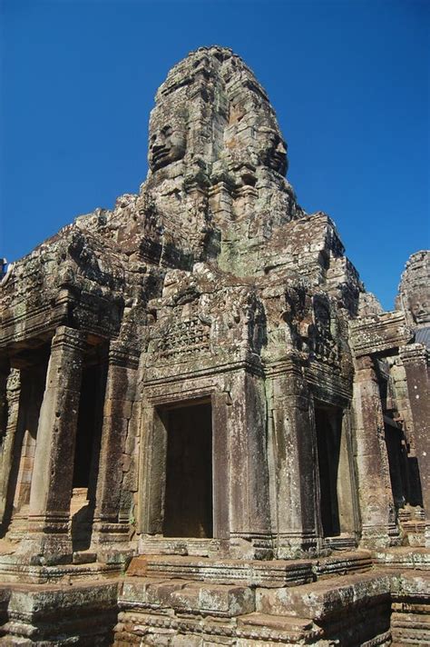 Bayon Temple Angkor Thom Stock Photo Image Of Landmark 55754680