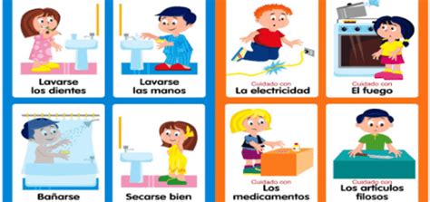 Hábitos De Higiene Saludables En Niños Y Niñas Imagenes Educativas