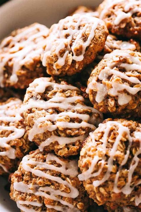 Made with just 4 ingredients, these quick and easy. Apple Oatmeal Cookies Recipe - Diethood
