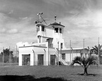 Florida Memory • Main gate at the Florida State Prison - Raiford, Florida