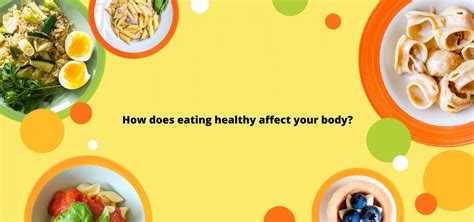How Does Eating Healthy Affect Your Body