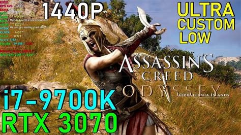 Assassins Creed Odyssey RTX 3070 9700K Max Settings 1440P YouTube