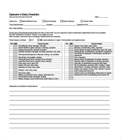 Telework works best when employees and supervisors communicate clearly about expectations. 17+ Checklist Templates - Free Sample, Example, Format ...