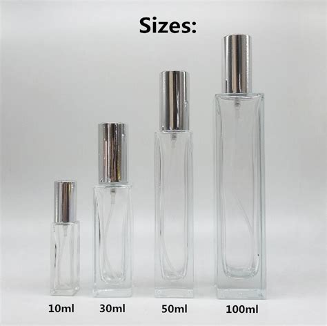 China 10ml 30ml 50ml 100ml Clear Glass Perfume Bottles Spray Bottle