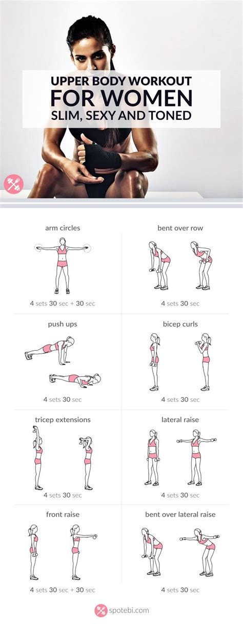 30 Minute Upper Body Workout For Women Upper Body Workout For Women