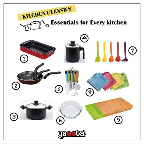 9 Must Have Tools For Your Kitchen Yaoota Magazineonline Shopping