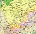 Mapa de la provincia de segovia