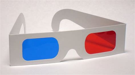 Classic Red Blue 3d Glasses Paper Anaglyph