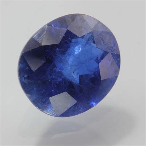 Blue Sapphire Lab Created Flame Fus Synthetic Corundum 387 Carat