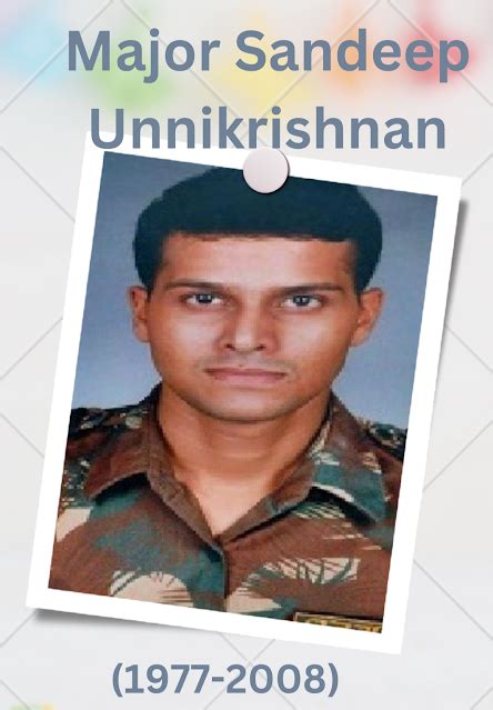 Major Sandeep Unnikrishnan