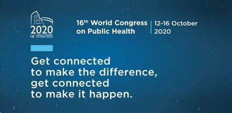 Sph At The 16th World Congress On Public Health Aua Newsroom