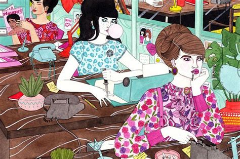 Illustration Laura Callaghan Draws Girls Youll Want To Befriend And