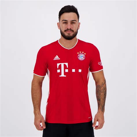 R$ 112,70 no boleto ou pix. Camisa Adidas Bayern de Munique Home 2021 - FutFanatics