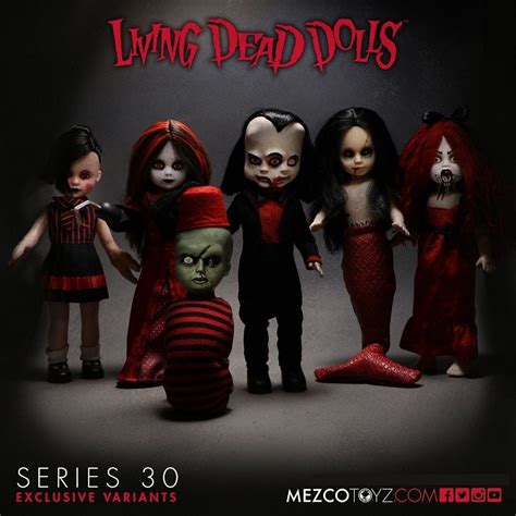 Living Dead Dolls Series 30 Exclusive Variant Set