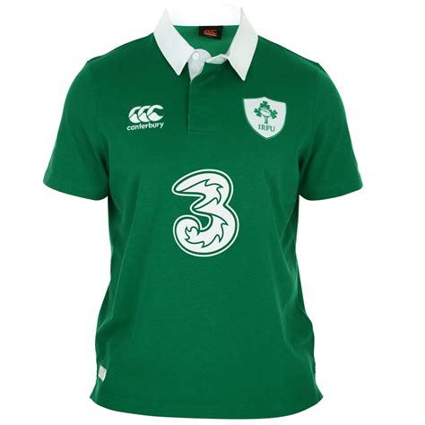 Full range of men's, women's and kids irish rugby shirts. Canterbury Ireland Rugby Classic Home Shirt (2014-2015 ...