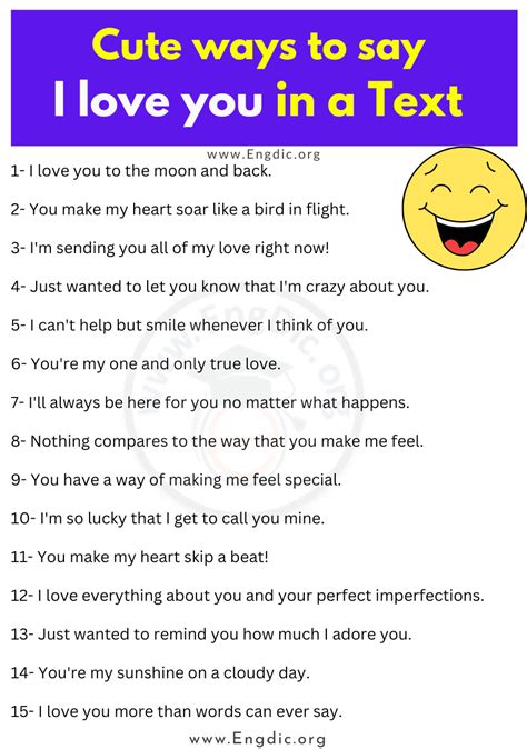 Secret Funny Ways To Say I Love You Engdic