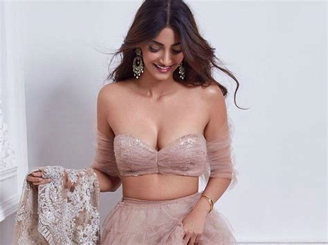 Photos Sonam Kapoor Hot Cleavage Bikini Show Gets Nervous
