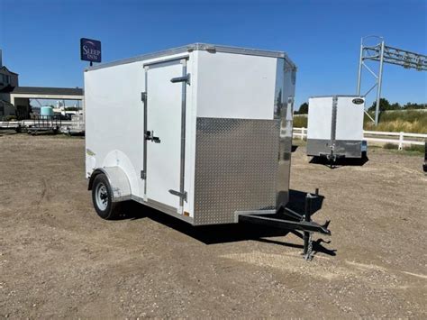 6x10 Enclosed Trailer With Rear Double Doors Near Me