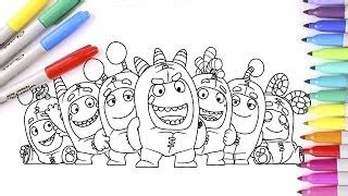 Oddbods coloring pages are a fun way for kids of all ages to develop creativity, focus, motor skills and color recognition. oddbods coloring pages Videos - 9videos.tv