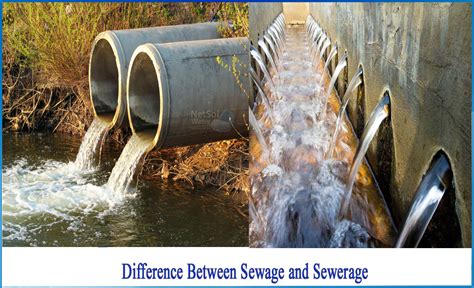 How To Differentiate Between Sewage And Sewerage