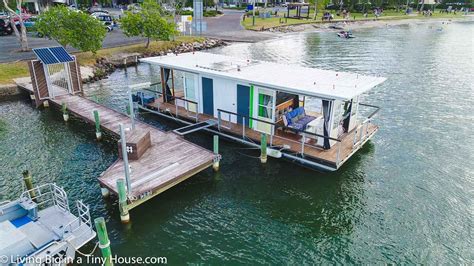 Living Big In A Tiny House Life On The Water In A Tiny House Boat